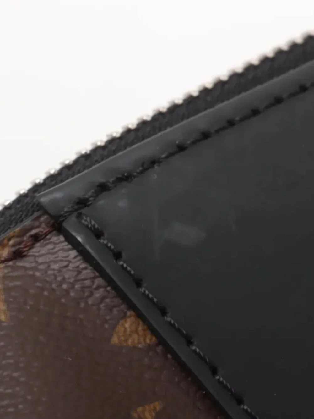 Louis Vuitton Monogram Macassar Porte Documents Jour NM Brown x Black